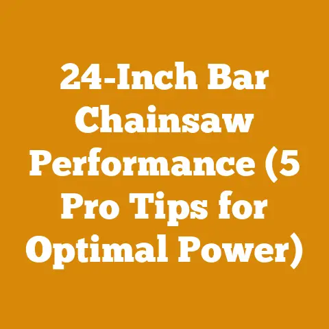 24-Inch Bar Chainsaw Performance (5 Pro Tips for Optimal Power)