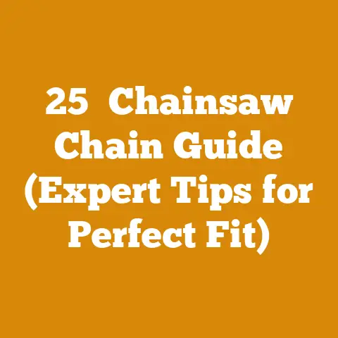 25″ Chainsaw Chain Guide (Expert Tips for Perfect Fit)