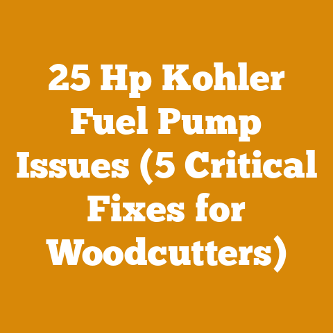 25 Hp Kohler Fuel Pump Issues (5 Critical Fixes for Woodcutters)