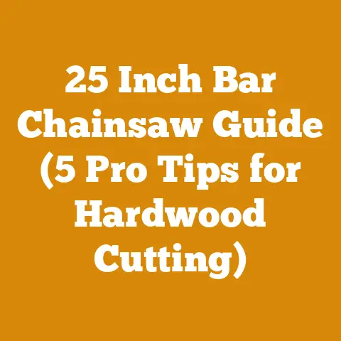 25 Inch Bar Chainsaw Guide (5 Pro Tips for Hardwood Cutting)