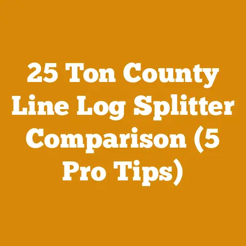 25 Ton County Line Log Splitter Comparison (5 Pro Tips)