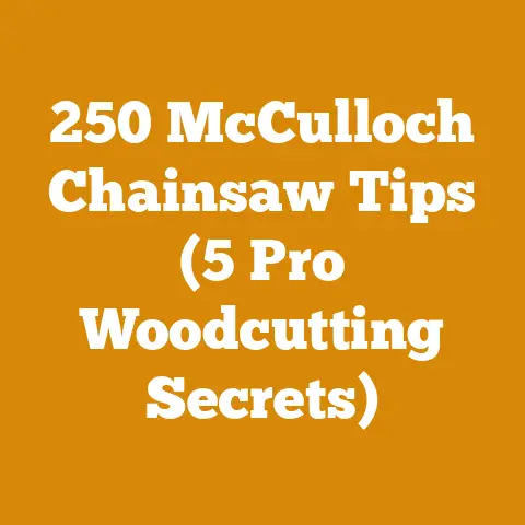 250 McCulloch Chainsaw Tips (5 Pro Woodcutting Secrets)