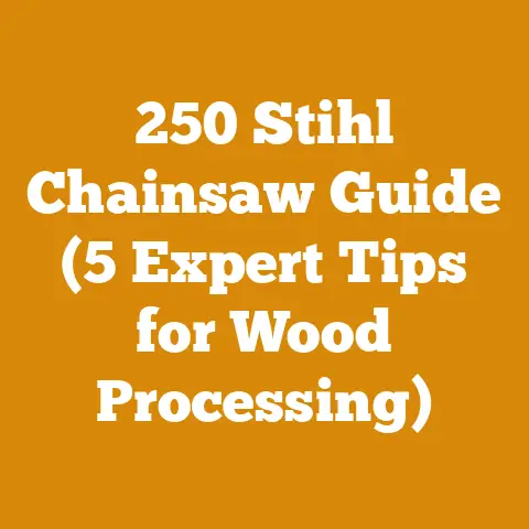 250 Stihl Chainsaw Guide (5 Expert Tips for Wood Processing)