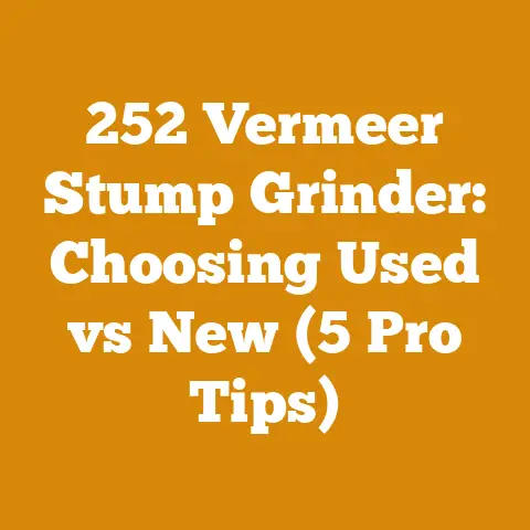 252 Vermeer Stump Grinder: Choosing Used vs New (5 Pro Tips)
