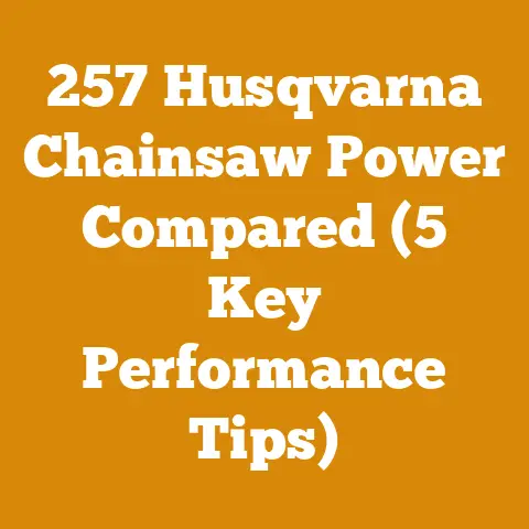 257 Husqvarna Chainsaw Power Compared (5 Key Performance Tips)