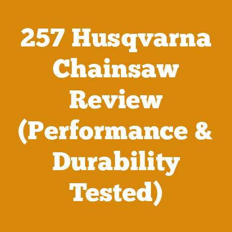 257 Husqvarna Chainsaw Review (Performance & Durability Tested)