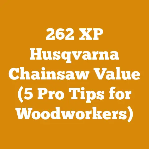 262 XP Husqvarna Chainsaw Value (5 Pro Tips for Woodworkers)