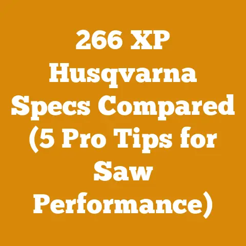 266 XP Husqvarna Specs Compared (5 Pro Tips for Saw Performance)