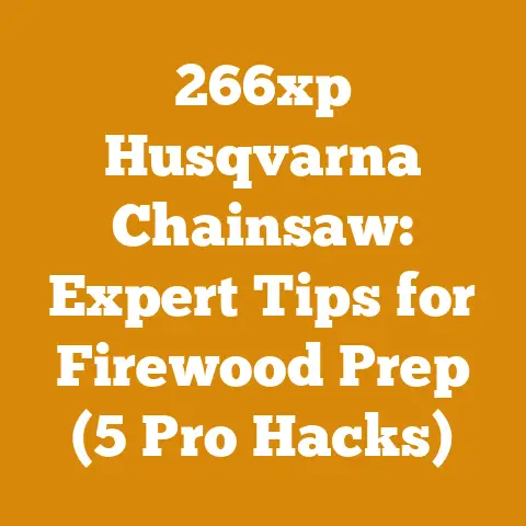 266xp Husqvarna Chainsaw: Expert Tips for Firewood Prep (5 Pro Hacks)