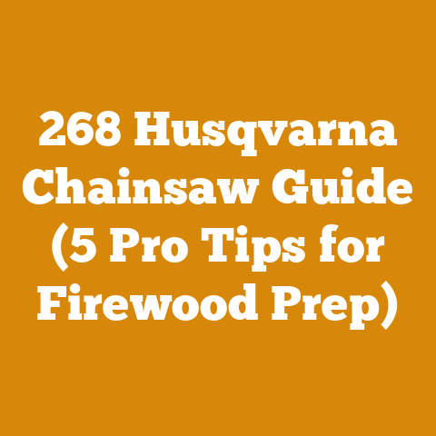 268 Husqvarna Chainsaw Guide (5 Pro Tips for Firewood Prep)