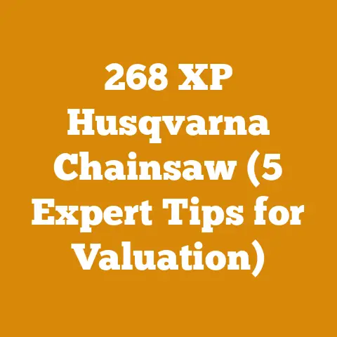 268 XP Husqvarna Chainsaw (5 Expert Tips for Valuation)