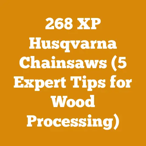 268 XP Husqvarna Chainsaws (5 Expert Tips for Wood Processing)