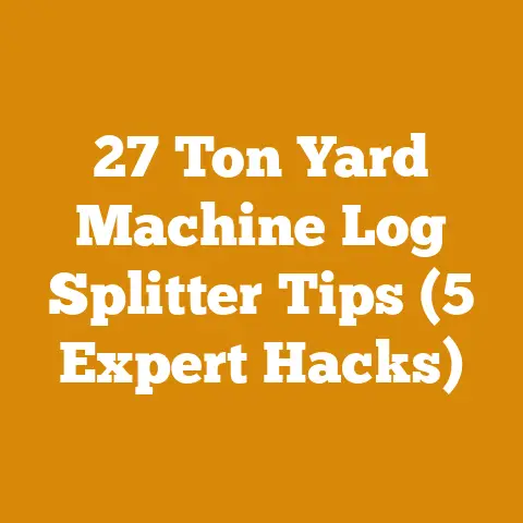 27 Ton Yard Machine Log Splitter Tips (5 Expert Hacks)