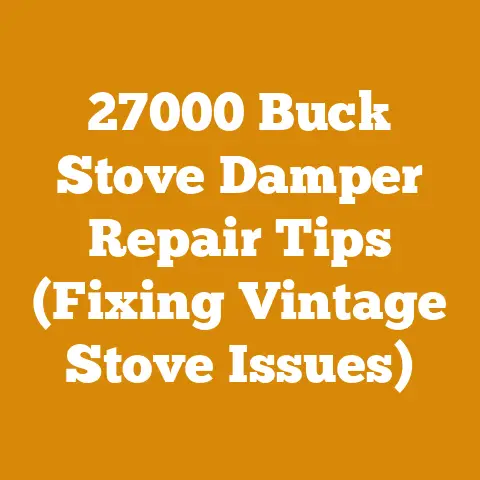 27000 Buck Stove Damper Repair Tips (Fixing Vintage Stove Issues)