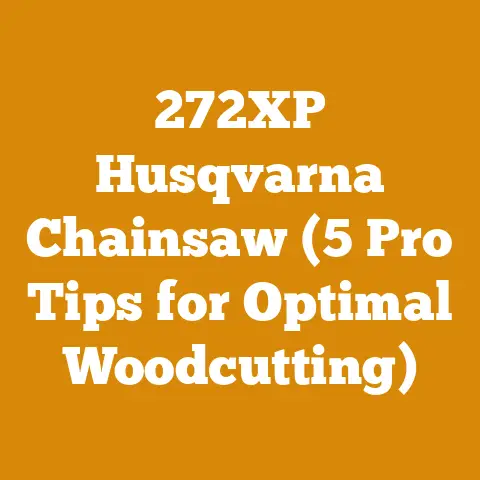 272XP Husqvarna Chainsaw (5 Pro Tips for Optimal Woodcutting)