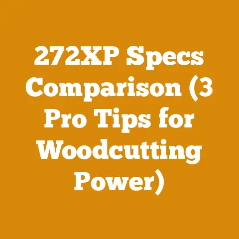 272XP Specs Comparison (3 Pro Tips for Woodcutting Power)
