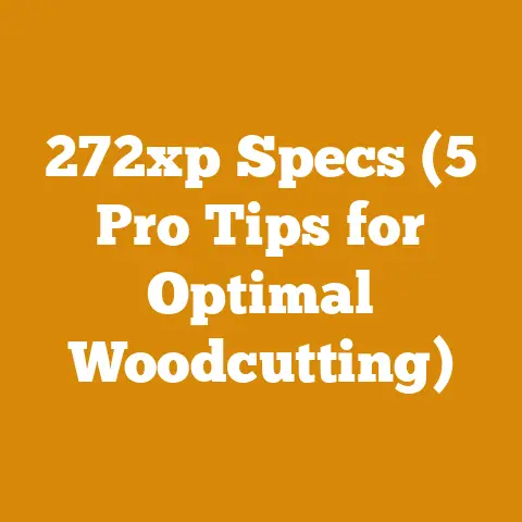272xp Specs (5 Pro Tips for Optimal Woodcutting)