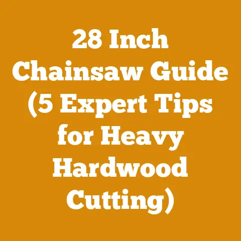 28 Inch Chainsaw Guide (5 Expert Tips for Heavy Hardwood Cutting)