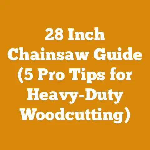 28 Inch Chainsaw Guide (5 Pro Tips for Heavy-Duty Woodcutting)
