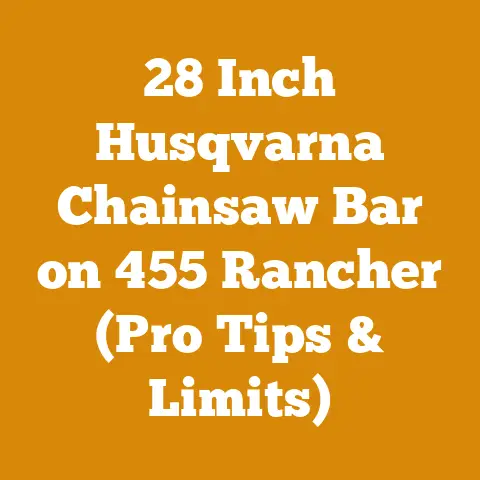 28 Inch Husqvarna Chainsaw Bar on 455 Rancher (Pro Tips & Limits)
