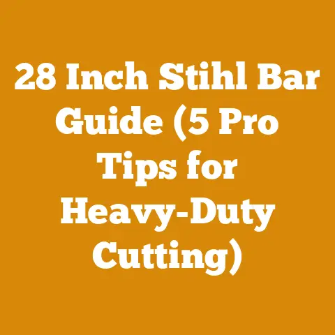 28 Inch Stihl Bar Guide (5 Pro Tips for Heavy-Duty Cutting)