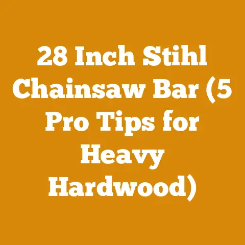 28 Inch Stihl Chainsaw Bar (5 Pro Tips for Heavy Hardwood)