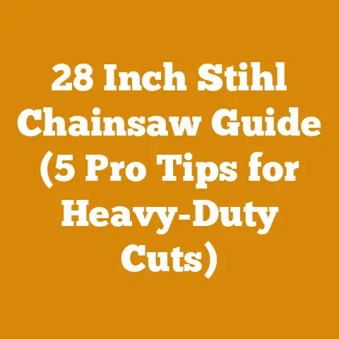 28 Inch Stihl Chainsaw Guide (5 Pro Tips for Heavy-Duty Cuts)