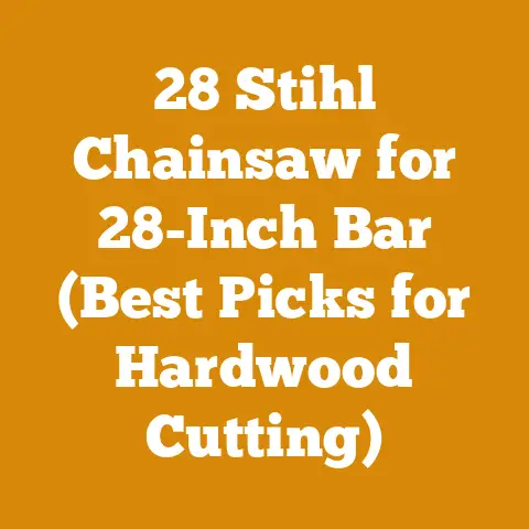 28 Stihl Chainsaw for 28-Inch Bar (Best Picks for Hardwood Cutting)