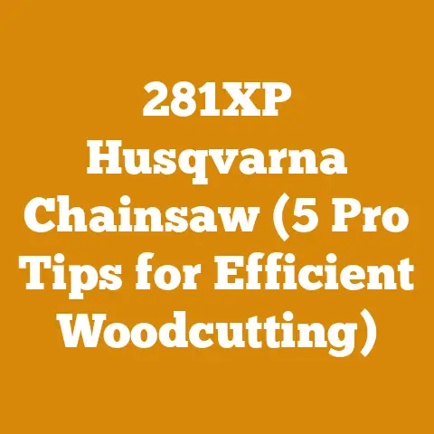 281XP Husqvarna Chainsaw (5 Pro Tips for Efficient Woodcutting)