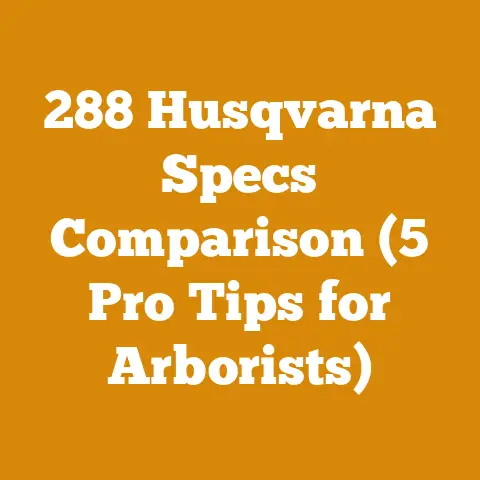 288 Husqvarna Specs Comparison (5 Pro Tips for Arborists)