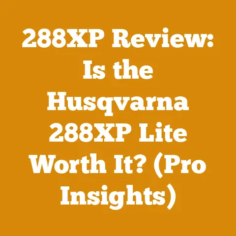 288XP Review: Is the Husqvarna 288XP Lite Worth It? (Pro Insights)