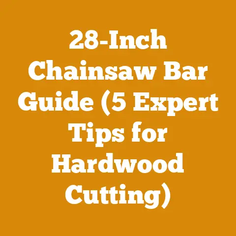 28-Inch Chainsaw Bar Guide (5 Expert Tips for Hardwood Cutting)