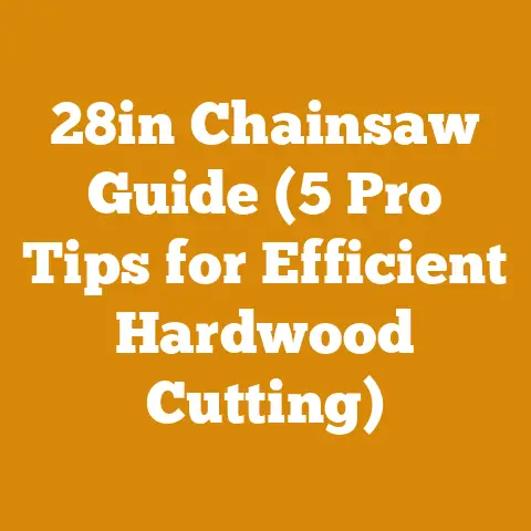 28in Chainsaw Guide (5 Pro Tips for Efficient Hardwood Cutting)