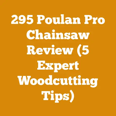 295 Poulan Pro Chainsaw Review (5 Expert Woodcutting Tips)