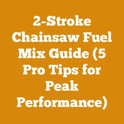 2-Stroke Chainsaw Fuel Mix Guide (5 Pro Tips for Peak Performance)