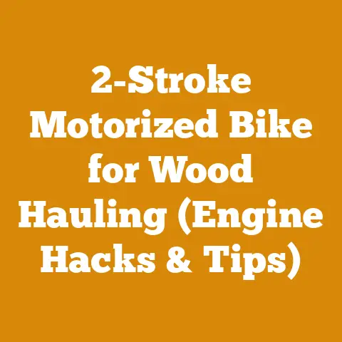 2-Stroke Motorized Bike for Wood Hauling (Engine Hacks & Tips)