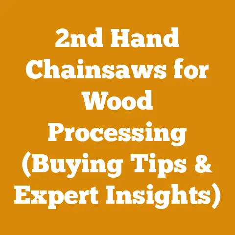 2nd Hand Chainsaws for Wood Processing (Buying Tips & Expert Insights)