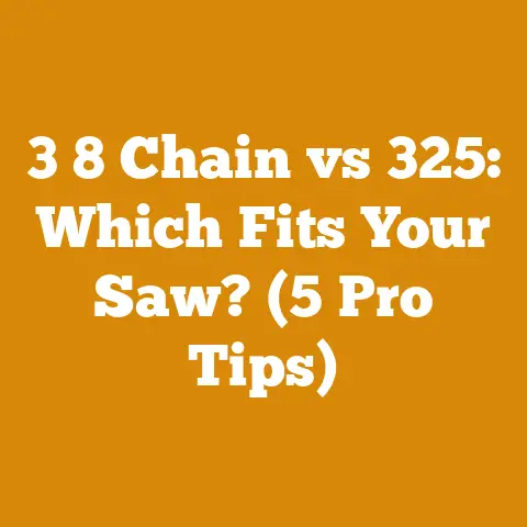3 8 Chain vs 325: Which Fits Your Saw? (5 Pro Tips)