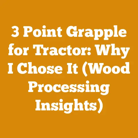 3 Point Grapple for Tractor: Why I Chose It (Wood Processing Insights)