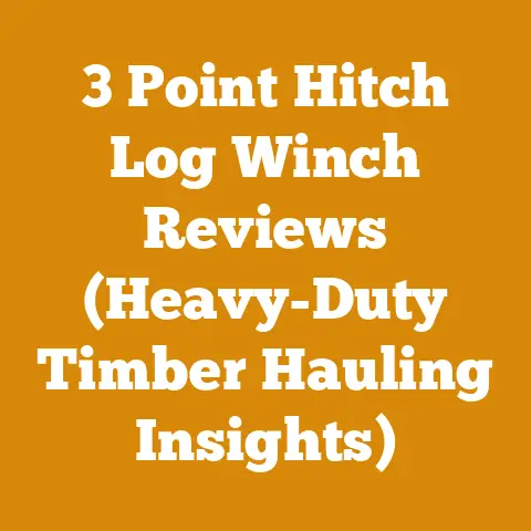 3 Point Hitch Log Winch Reviews (Heavy-Duty Timber Hauling Insights)