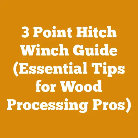 3 Point Hitch Winch Guide (Essential Tips for Wood Processing Pros)