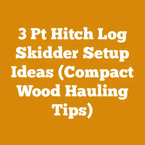 3 Pt Hitch Log Skidder Setup Ideas (Compact Wood Hauling Tips)