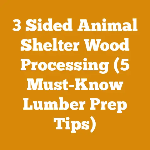 3 Sided Animal Shelter Wood Processing (5 Must-Know Lumber Prep Tips)