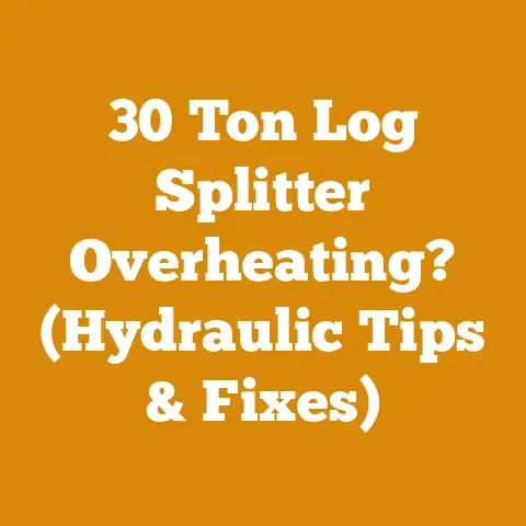 30 Ton Log Splitter Overheating? (Hydraulic Tips & Fixes)