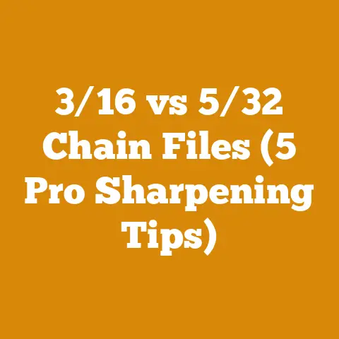 3/16 vs 5/32 Chain Files (5 Pro Sharpening Tips)