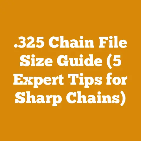 .325 Chain File Size Guide (5 Expert Tips for Sharp Chains)
