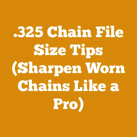 .325 Chain File Size Tips (Sharpen Worn Chains Like a Pro)