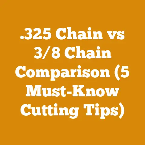 .325 Chain vs 3/8 Chain Comparison (5 Must-Know Cutting Tips)