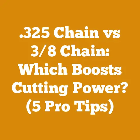.325 Chain vs 3/8 Chain: Which Boosts Cutting Power? (5 Pro Tips)