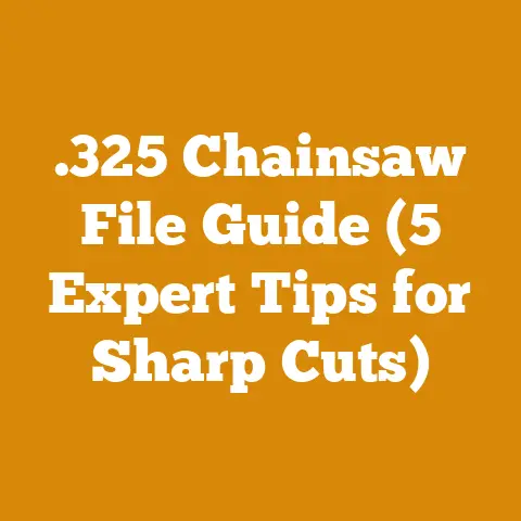 .325 Chainsaw File Guide (5 Expert Tips for Sharp Cuts)